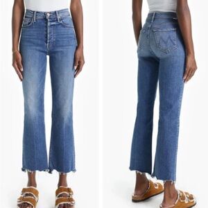 MOTHER Flare Jeans THE TRIPPER CHEW WALKING ON COALS Size 28